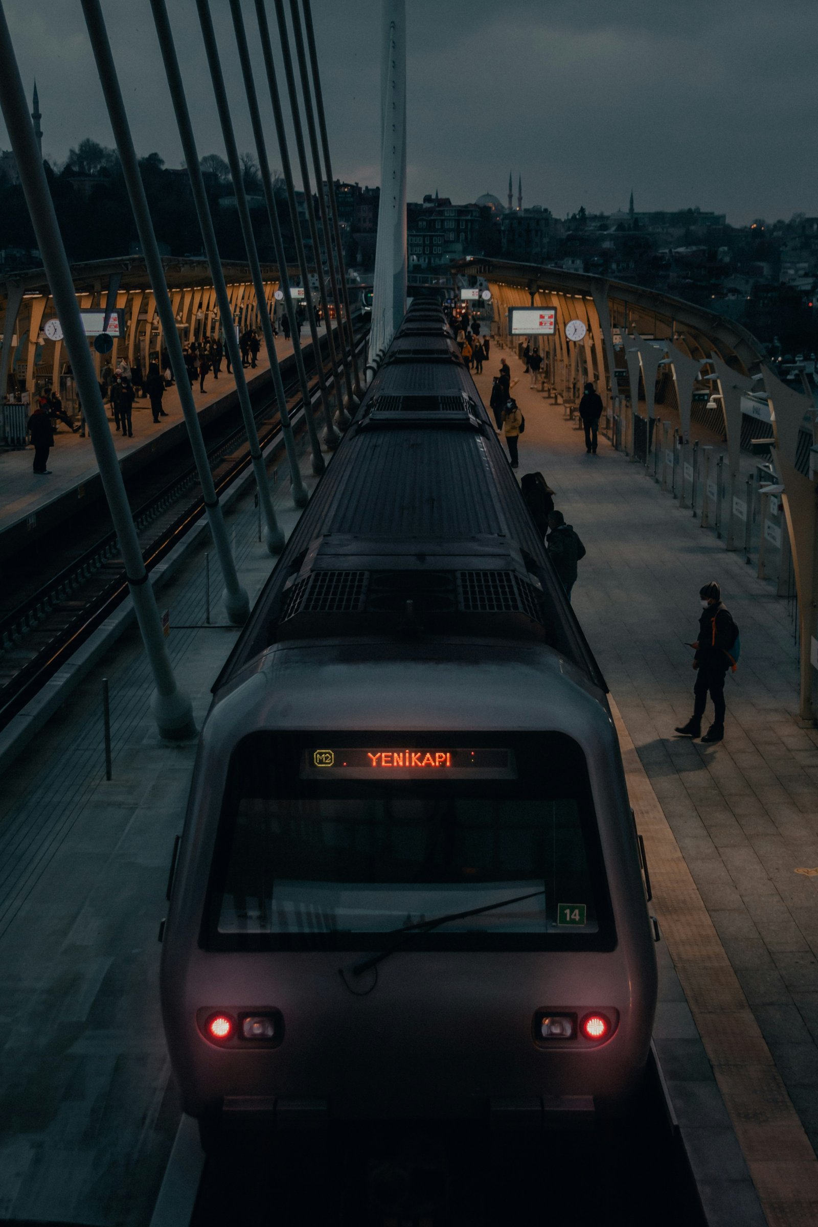İstanbul Marmaray tünel manzarası